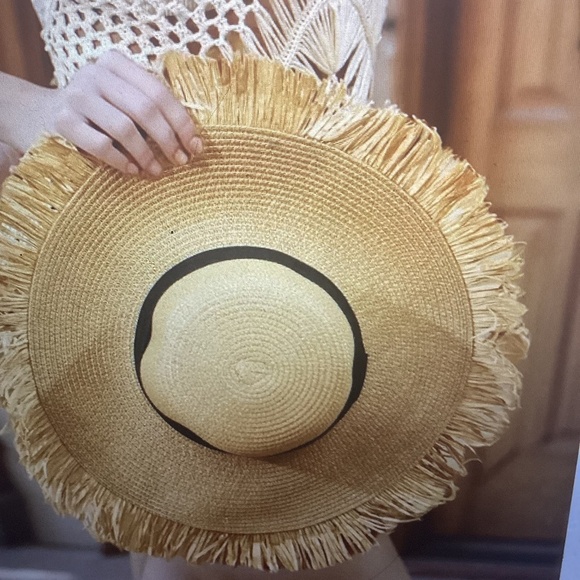 STRAW SUN HAT - Picture 3 of 4